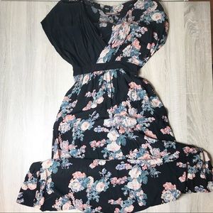 ASOS floral maxi dress